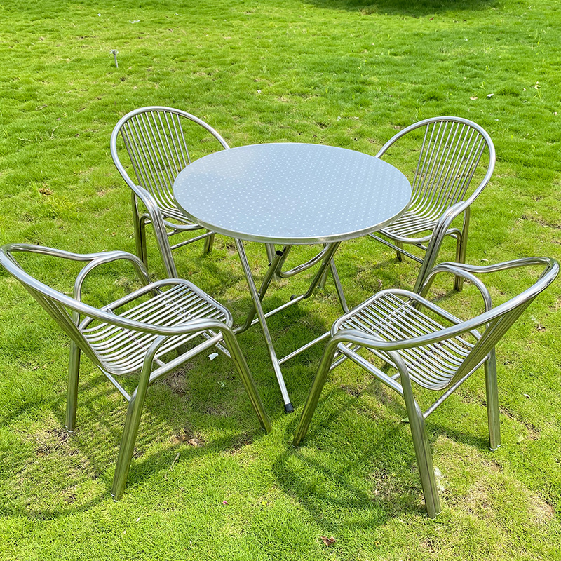 不銹鋼管桌椅 不銹鋼管桌椅